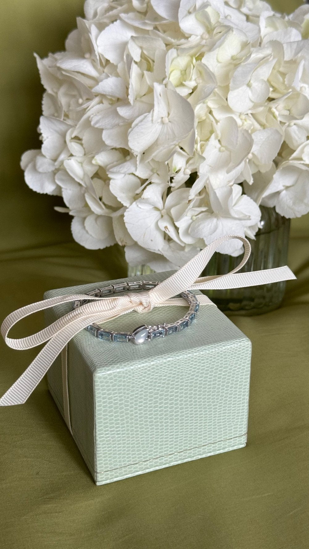 —Made To Order— Ice “冰” Tennis Bracelet