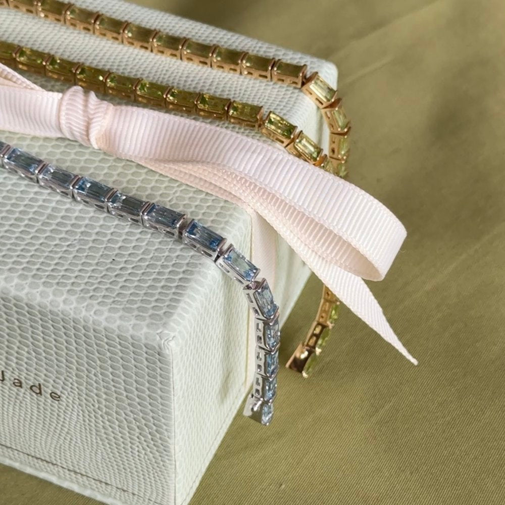 —Made To Order— Ice “冰” Tennis Bracelet