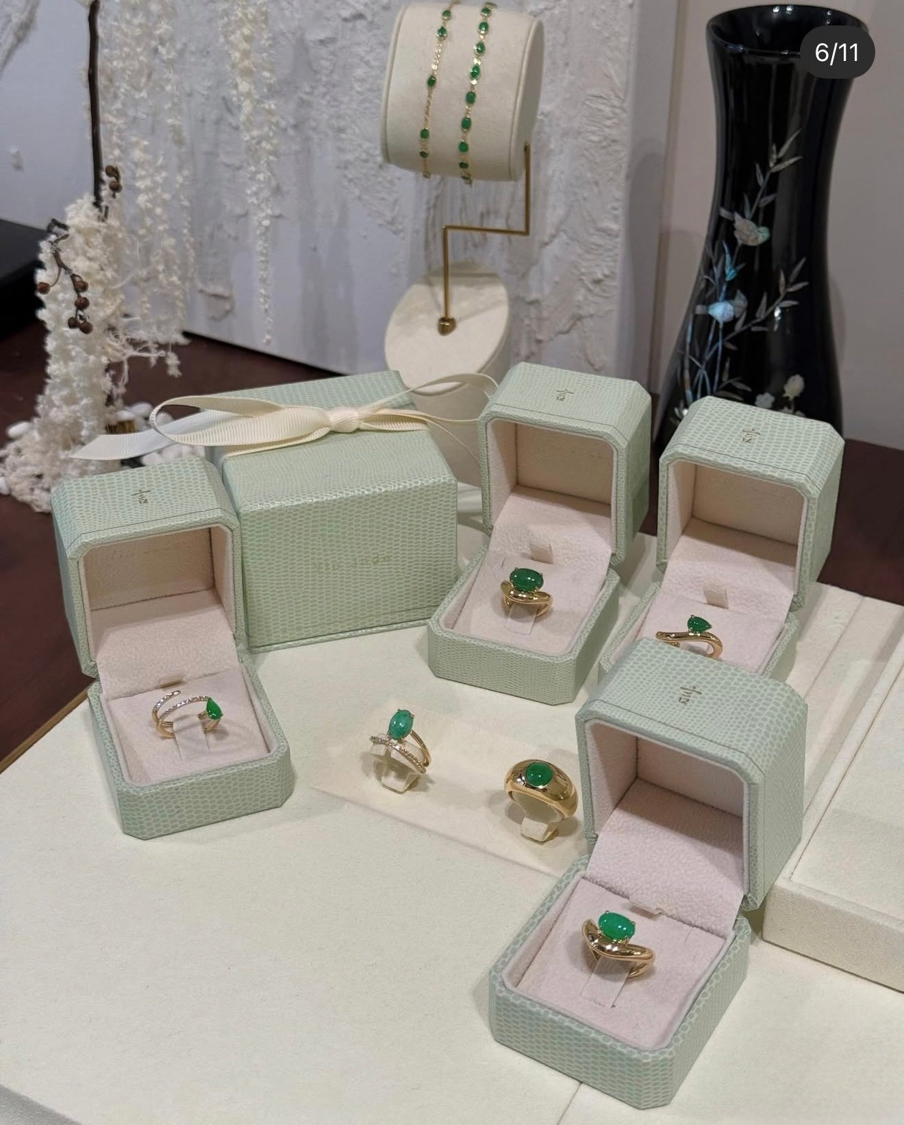 — Made To Order — “Shan Shui” Valley of Fortune Ring