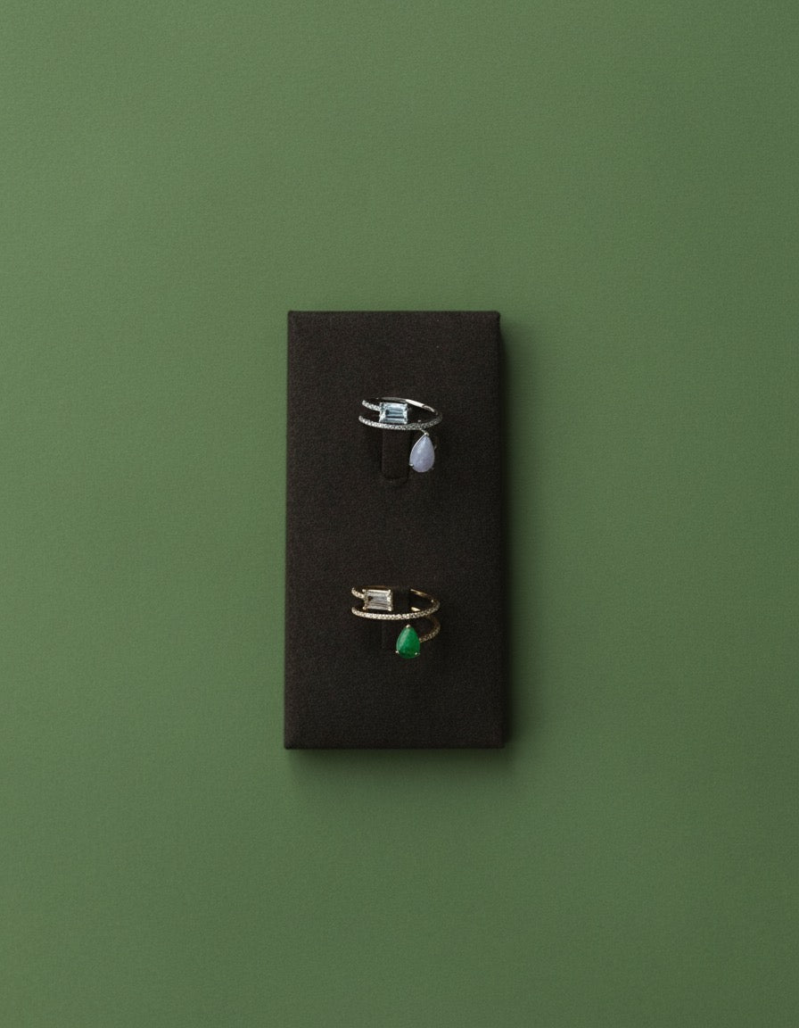 —Made To Order— Shan Shui Radiance Ring