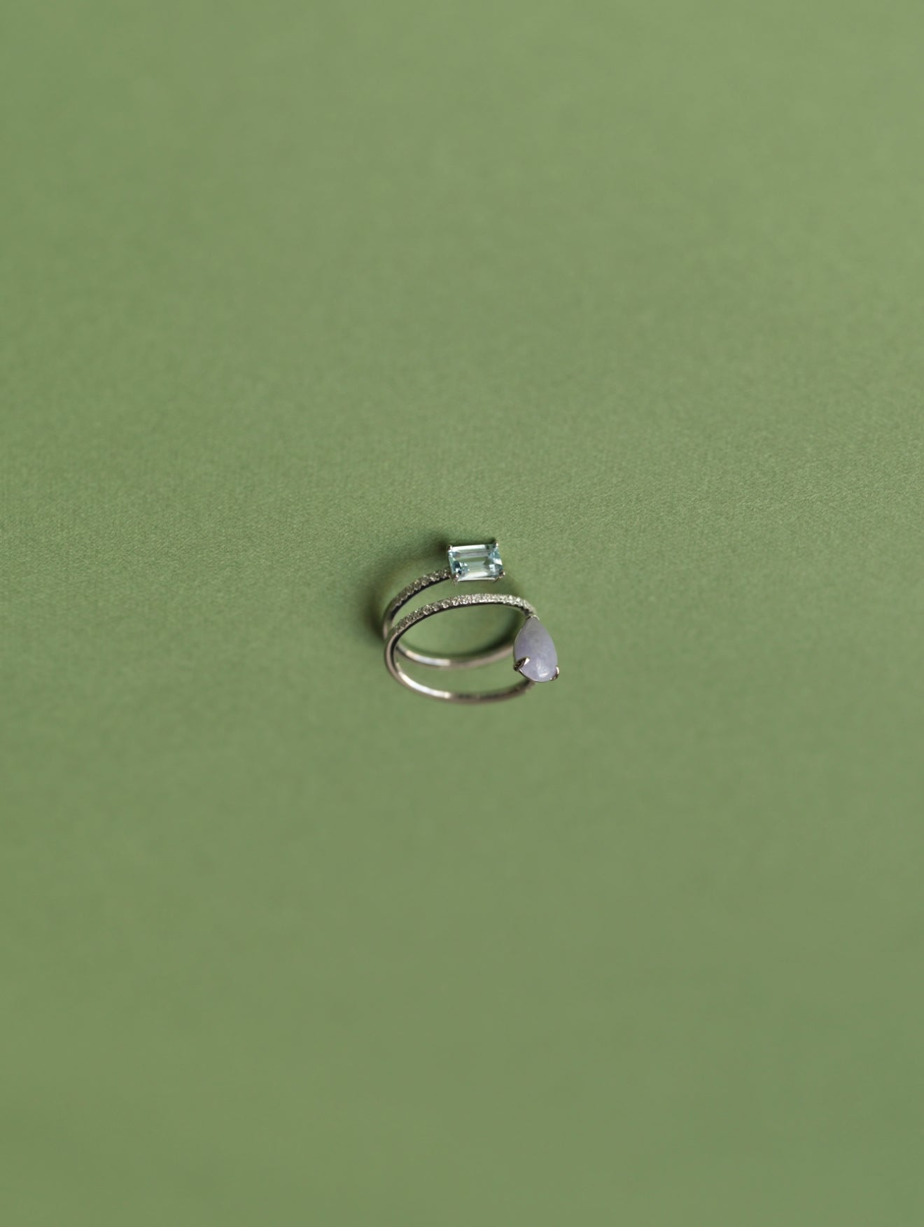 —Made To Order— Shan Shui Radiance Ring