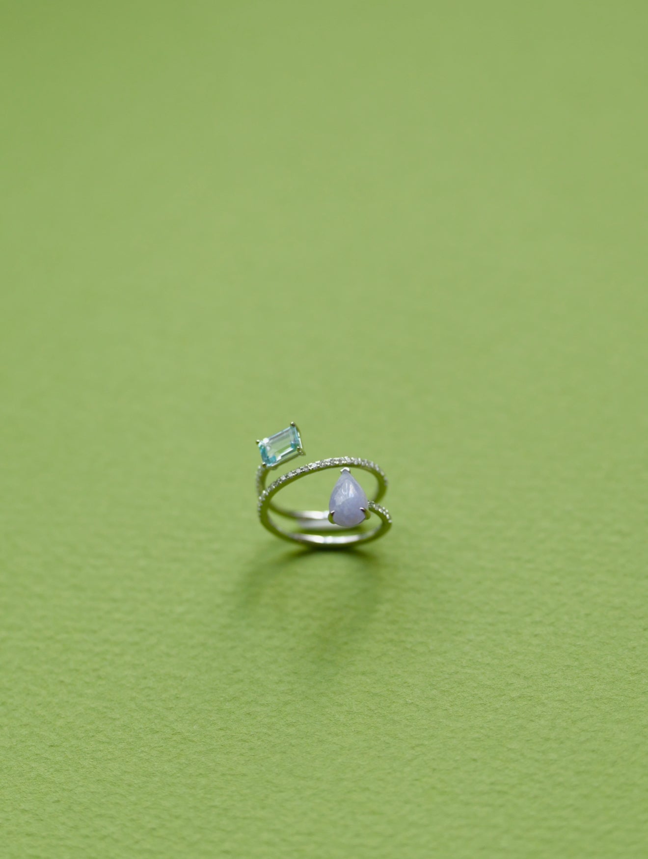 —Made To Order— Shan Shui Radiance Ring